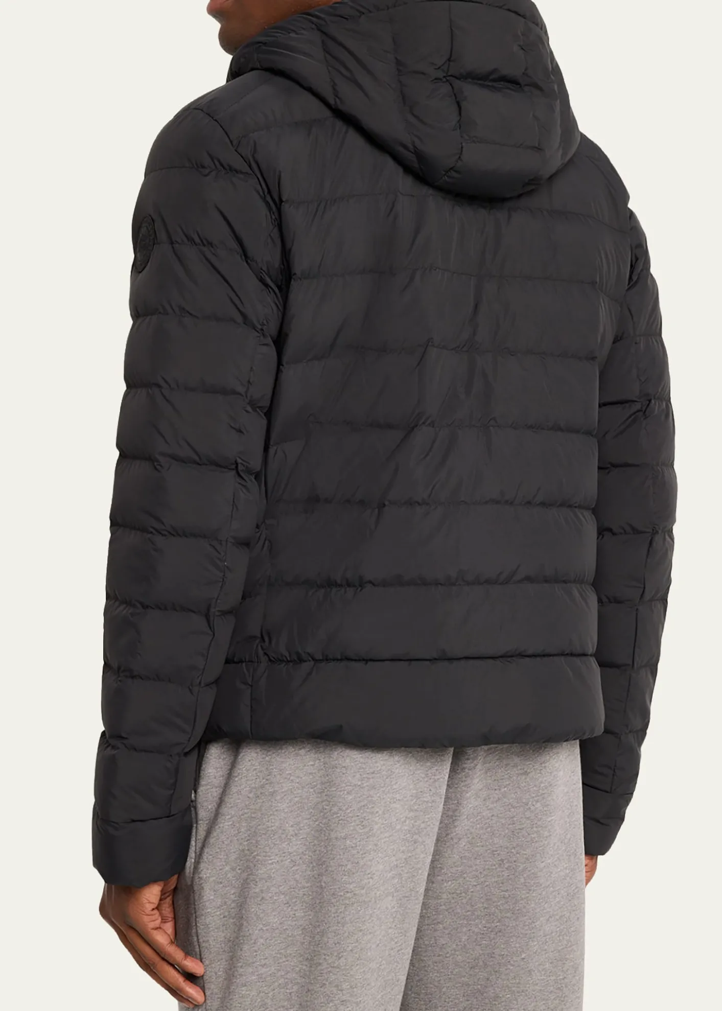 Canada GooseMen's Crofton Packable Quilted Matte Ripstop Hoodie