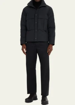 Canada GooseMen's Kirby Padded Ripstop Snap-Front Jacket