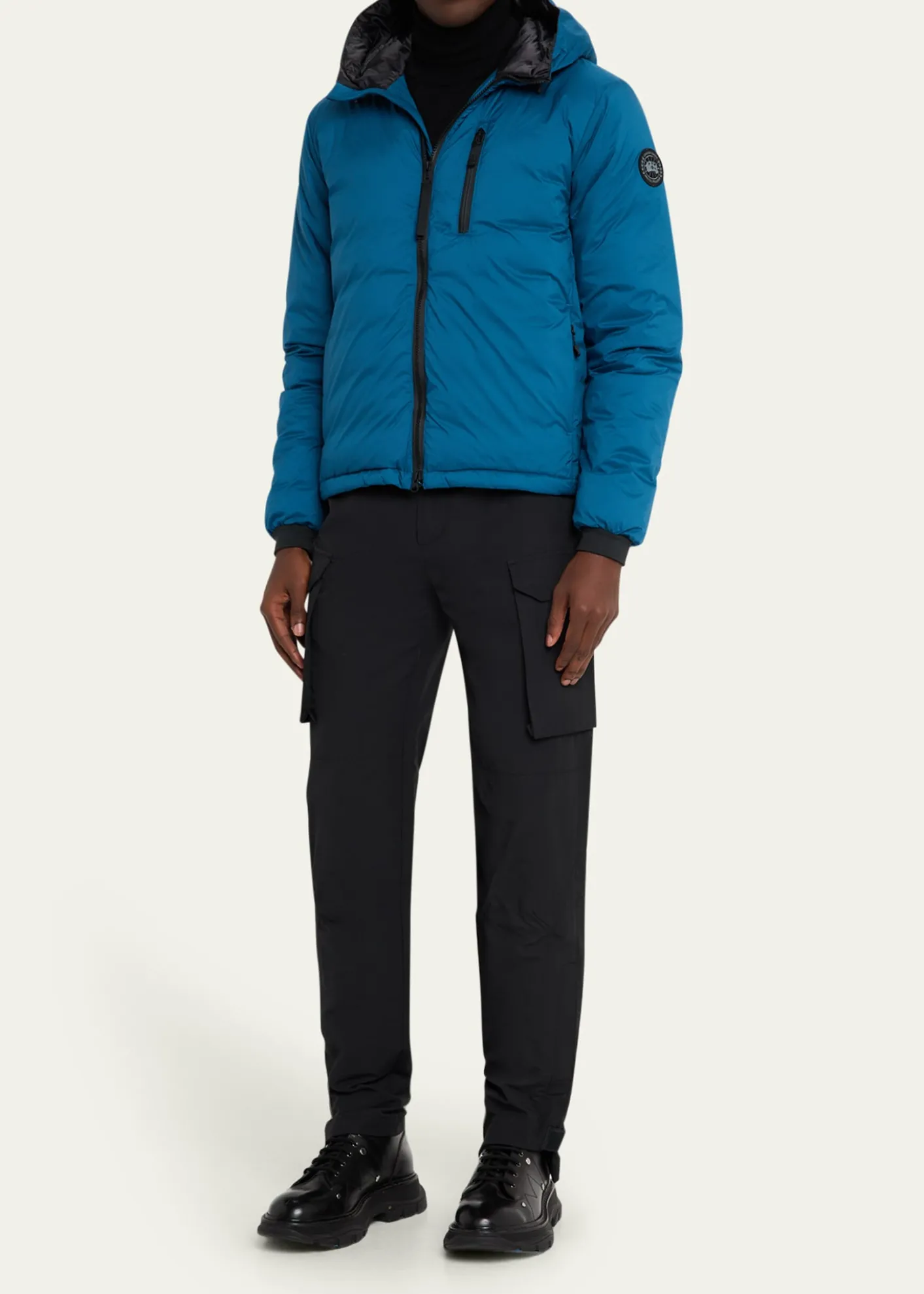 Canada GooseMen's Lodge Black Label Puffer Jacket
