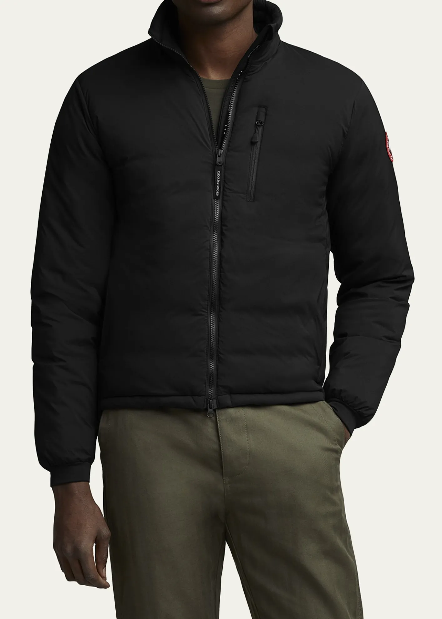 Canada GooseMen's Lodge Zip-Front Puffer Coat