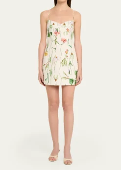 Cara CaraCherry Linen Mini Dress