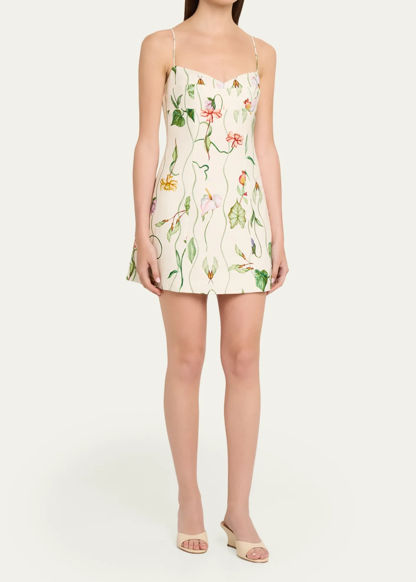 Cara CaraCherry Linen Mini Dress