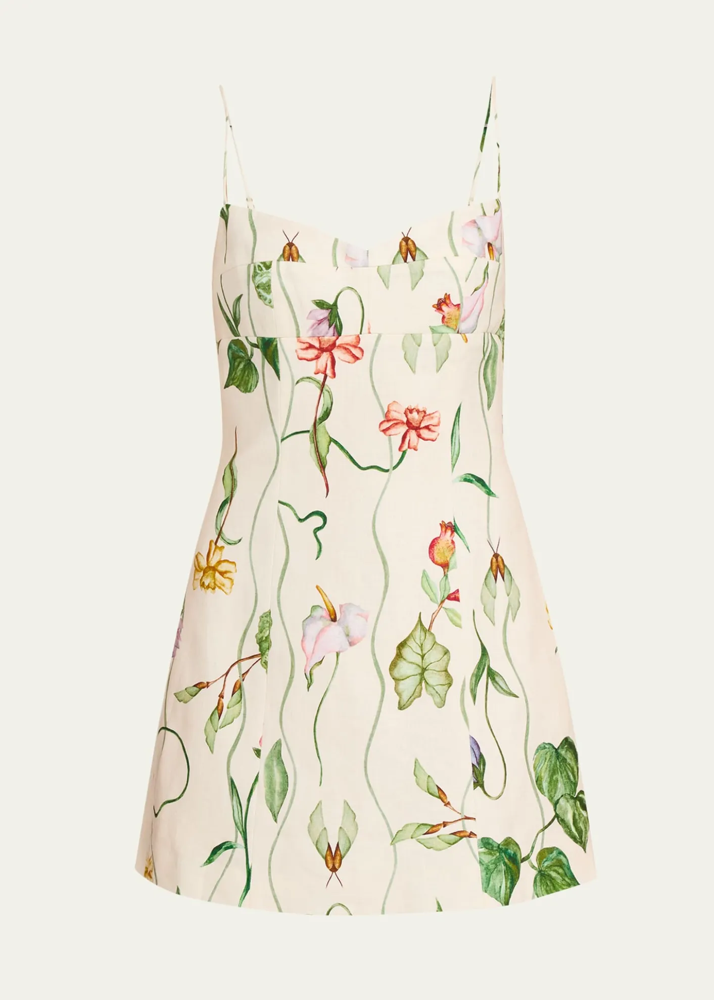 Cara CaraCherry Linen Mini Dress