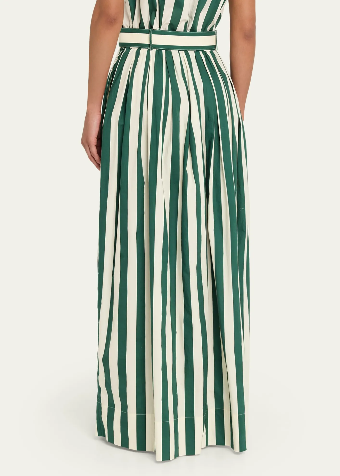 Cara CaraGreenfield Belted Cotton Maxi Skirt