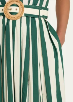 Cara CaraGreenfield Belted Cotton Maxi Skirt