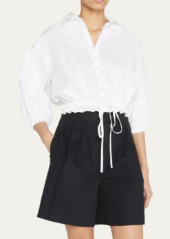 Cara CaraHutton Cropped Top