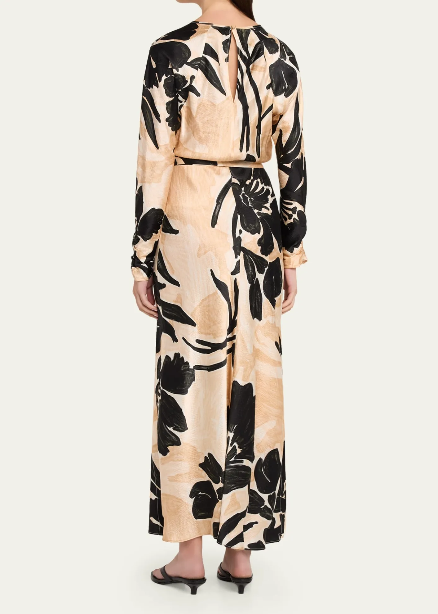 Cara CaraMontgomery Silk Midi Dress