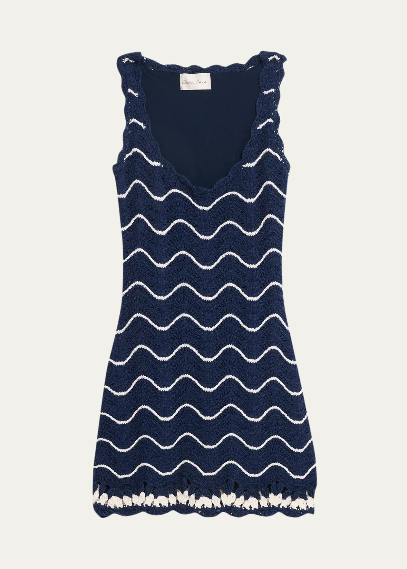 Cara CaraOrel Crochet Mini Dress