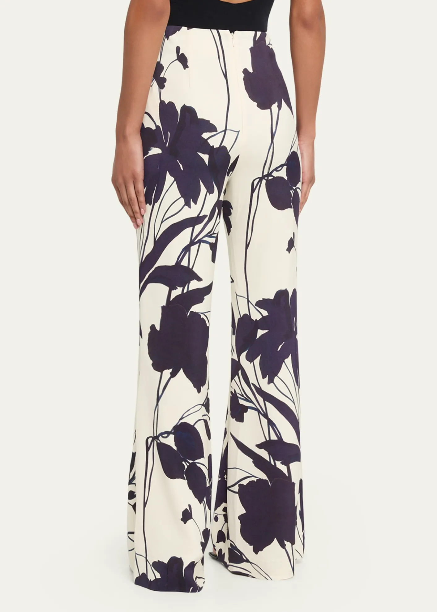 Cara CaraPisa Printed Flare Pants