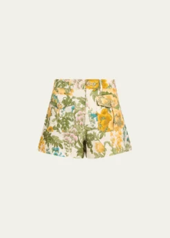 Cara CaraXenia Floral Linen Shorts