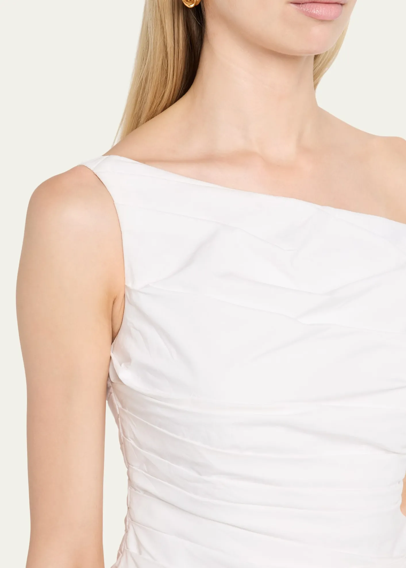 Cara CaraZora A-Line Poplin Midi Dress