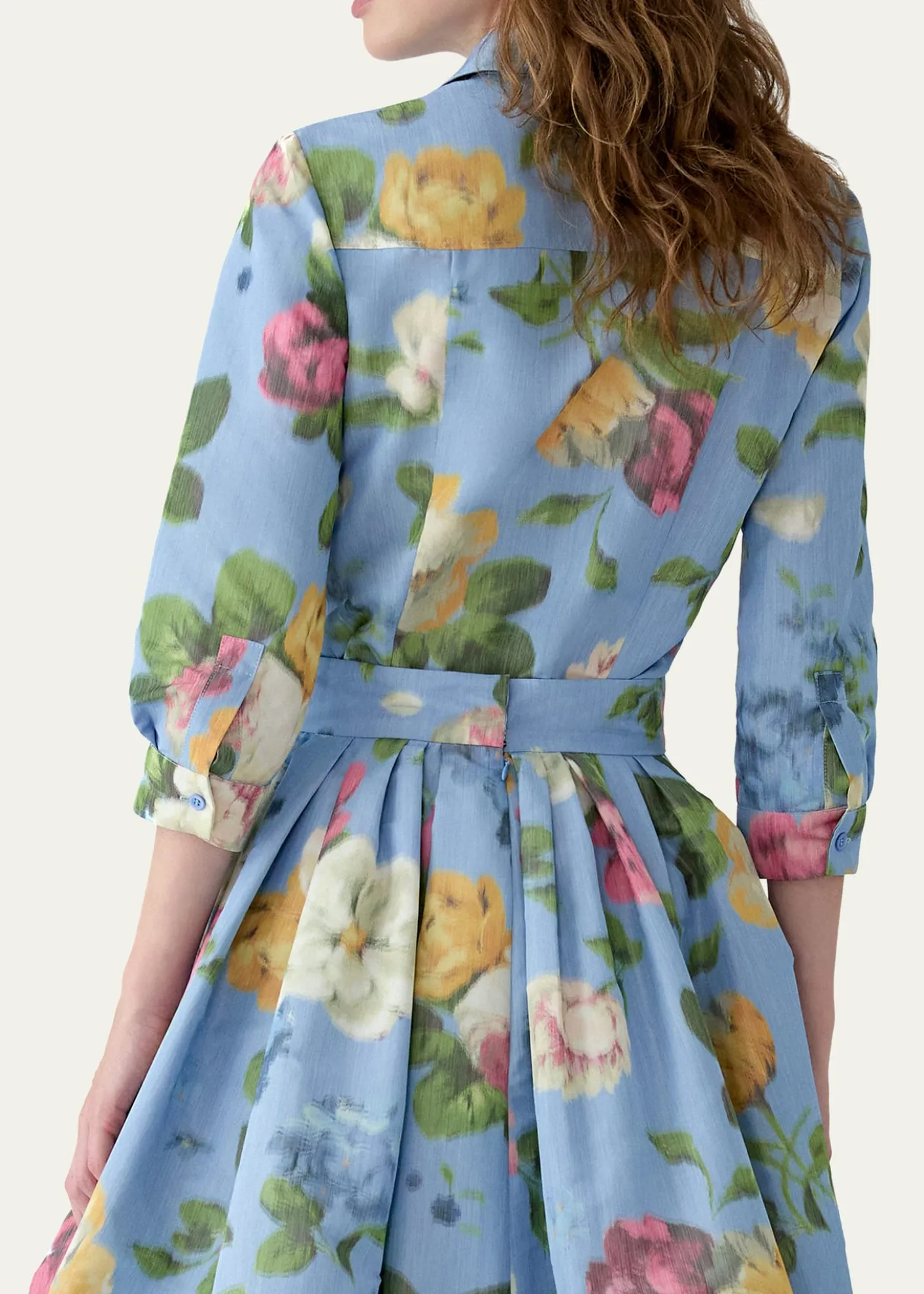 Carolina HerreraAna Floral Button-Down Shirt