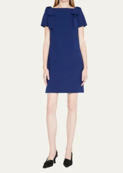 Carolina HerreraBow Detail Shift Dress