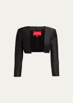 Carolina HerreraIcon Mikado Bolero Jacket