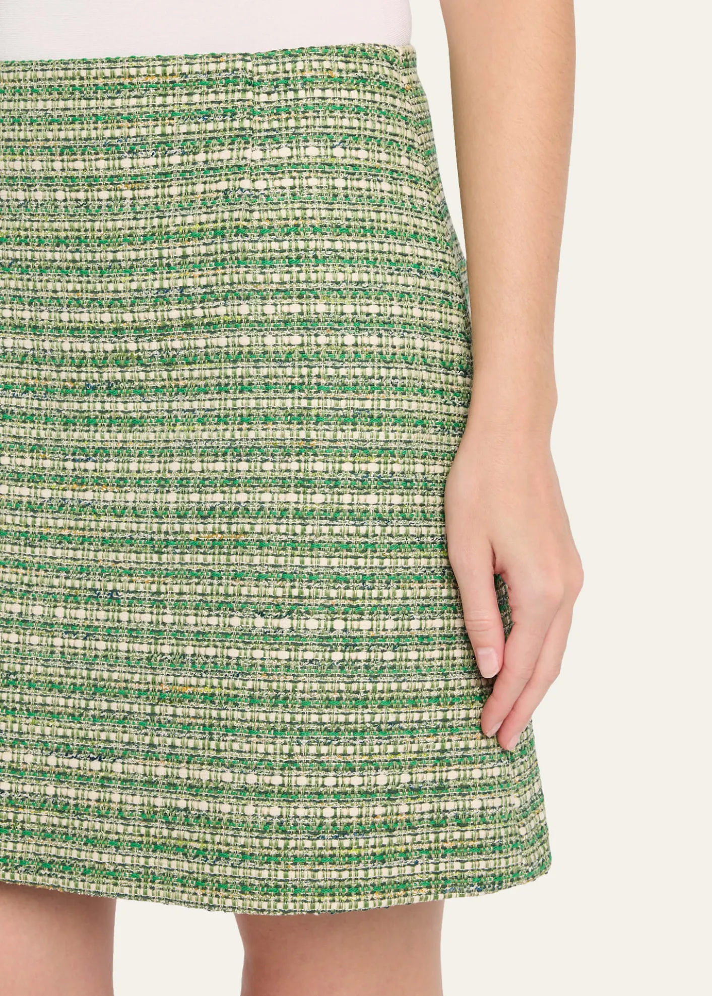 Carolina HerreraTweed Mini Skirt