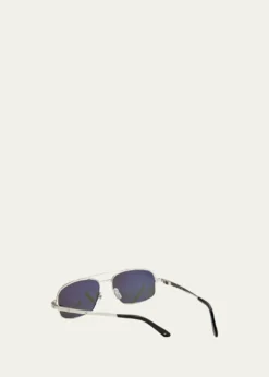 CartierMen's Metal Aviator Sunglasses