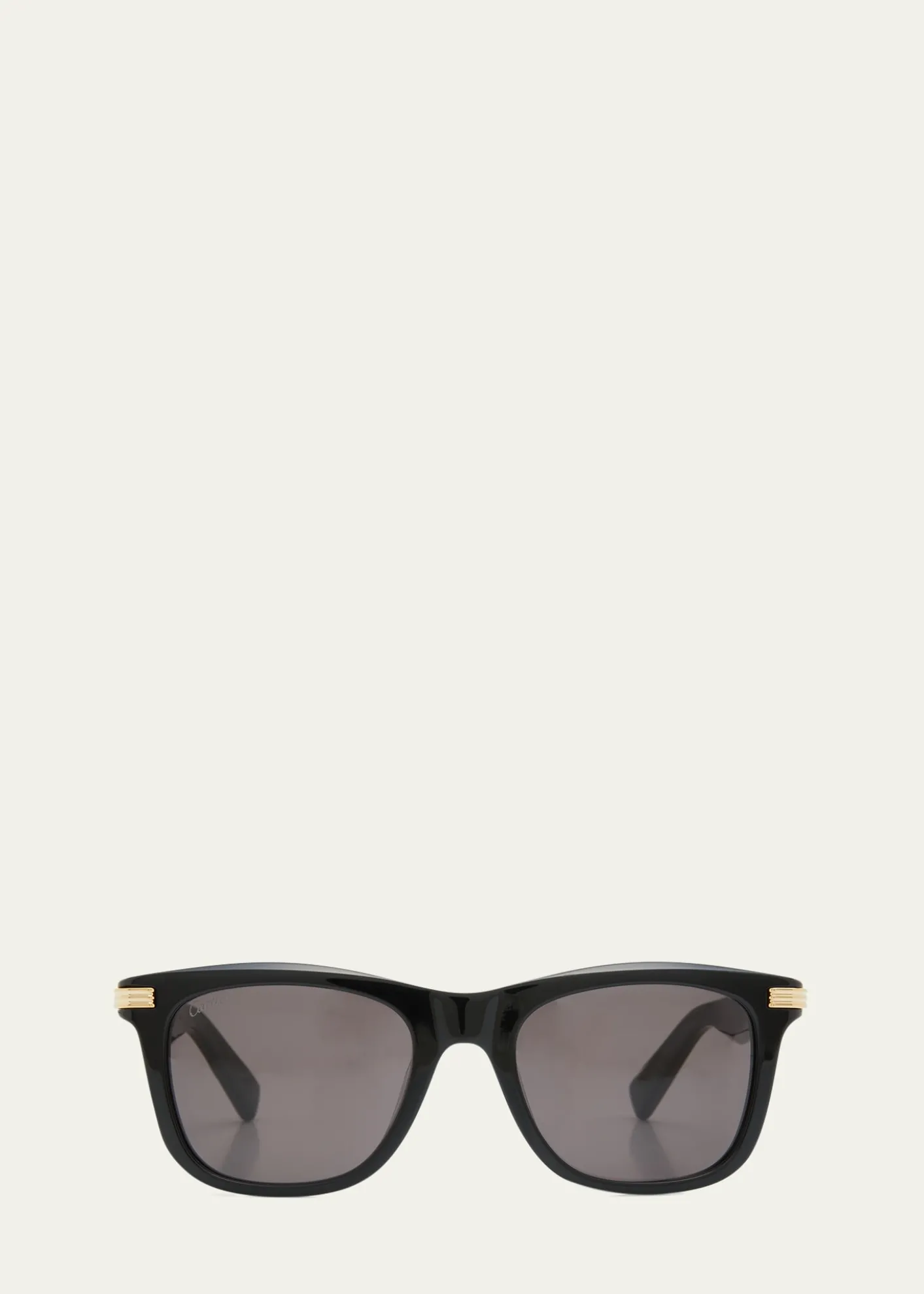 CartierMen's Saddle Bridge Square Sunglasses