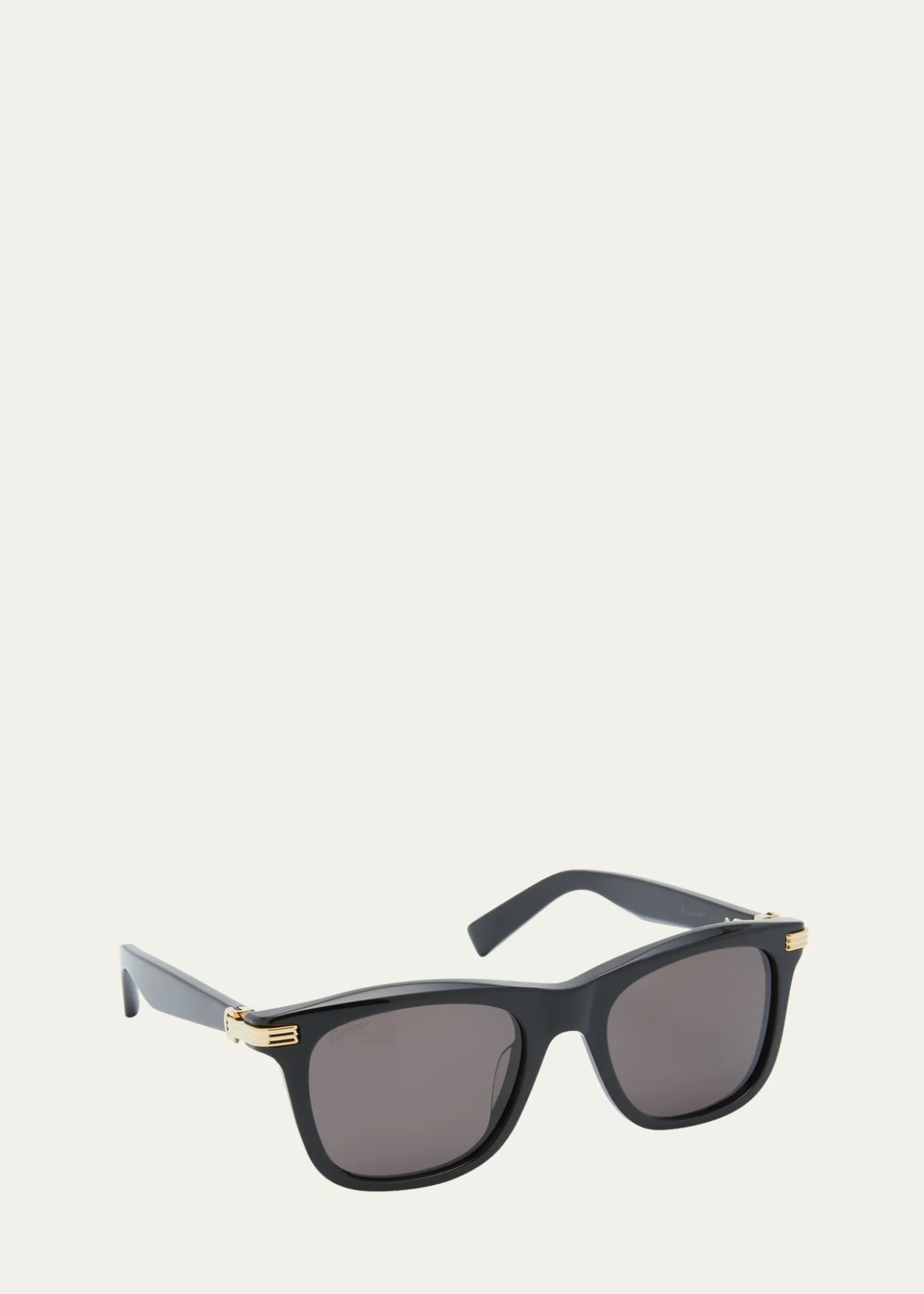 CartierMen's Saddle Bridge Square Sunglasses