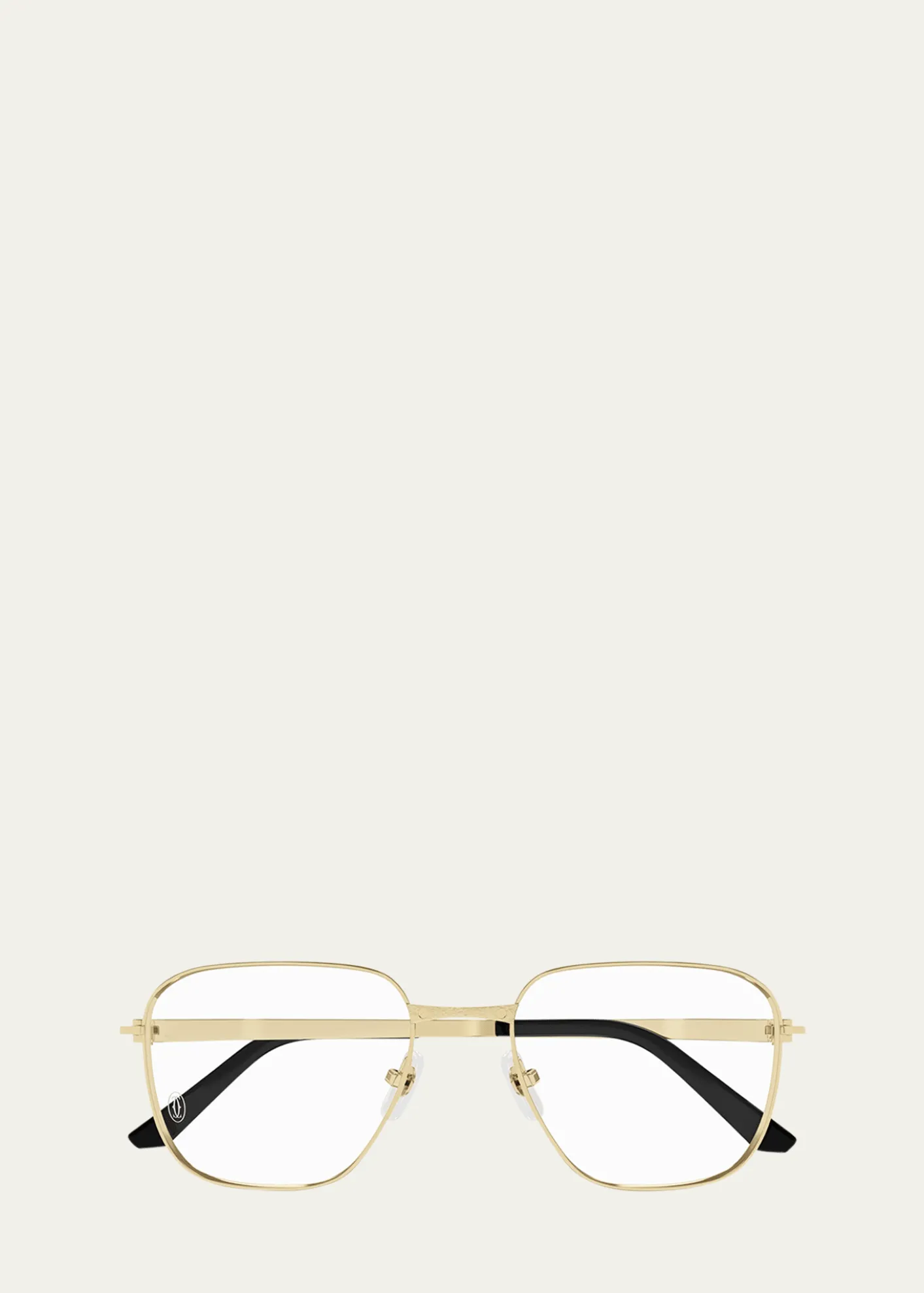 CartierMen's Titanium Aviator Optical Frames