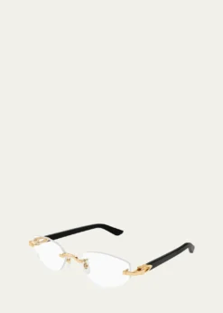CartierMetal Cat-Eye Optical Frames