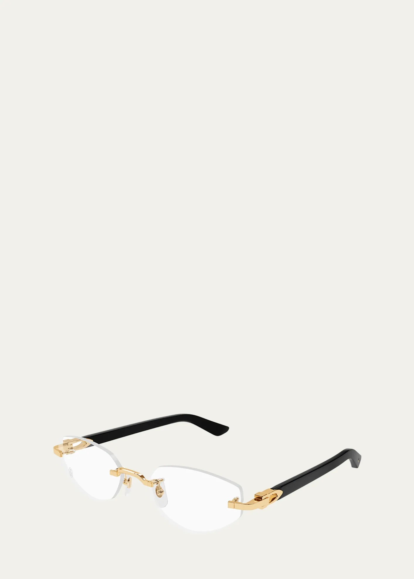 CartierMetal Cat-Eye Optical Frames