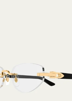 CartierMetal Cat-Eye Optical Frames