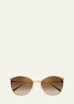CartierPanthère de Cartier 59mm Cat-Eye Sunglasses