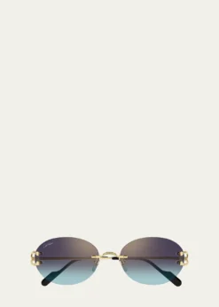 CartierPremière de Cartier 55mm Oval Sunglasses