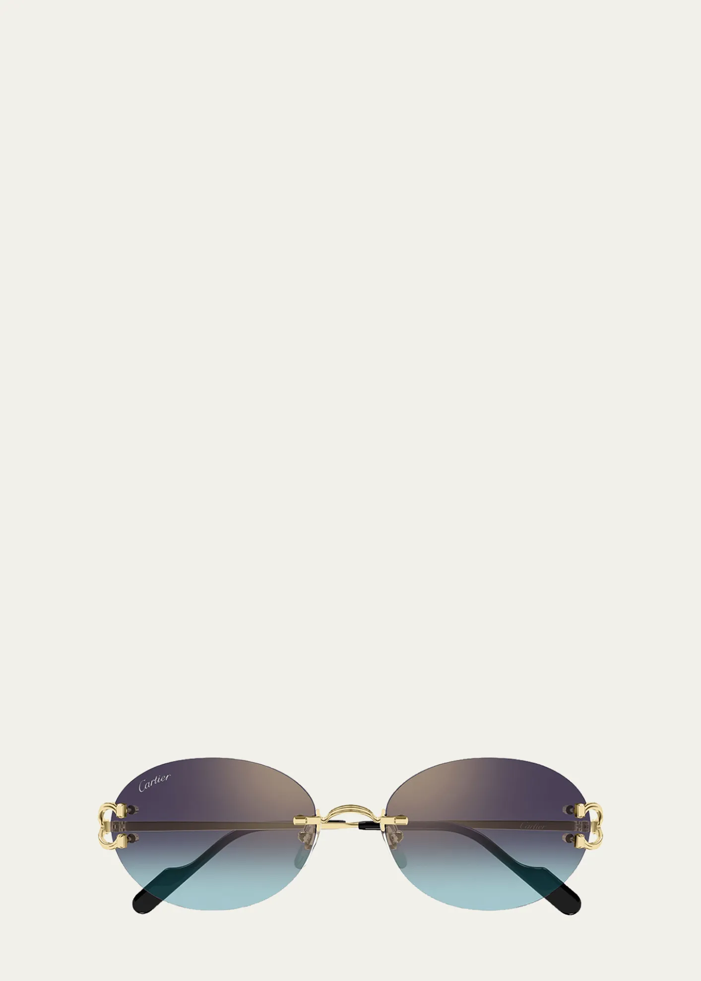 CartierPremière de Cartier 55mm Oval Sunglasses