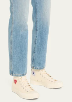 CDG Playx Converse Chuck Taylor Canvas High-Top Sneakers