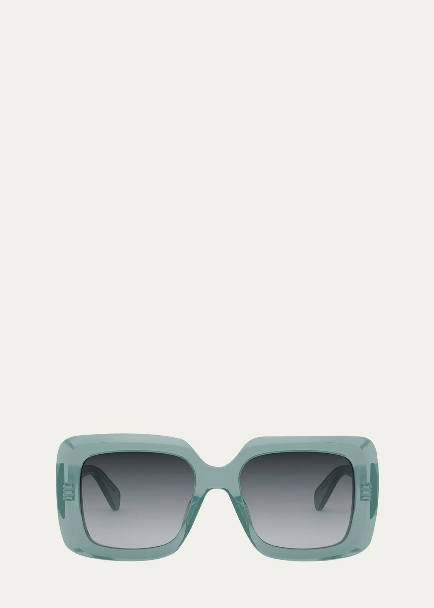 CelineBold 3 Dots Acetate Square Sunglasses