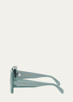 CelineBold 3 Dots Acetate Square Sunglasses
