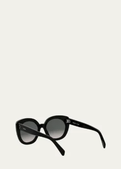 CelineBold 3 Dots Acetate Butterfly Sunglasses