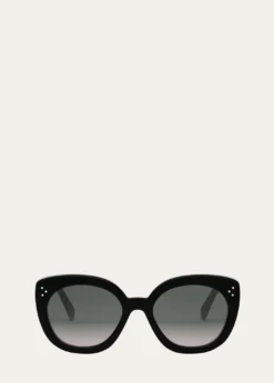 CelineBold 3 Dots Acetate Butterfly Sunglasses