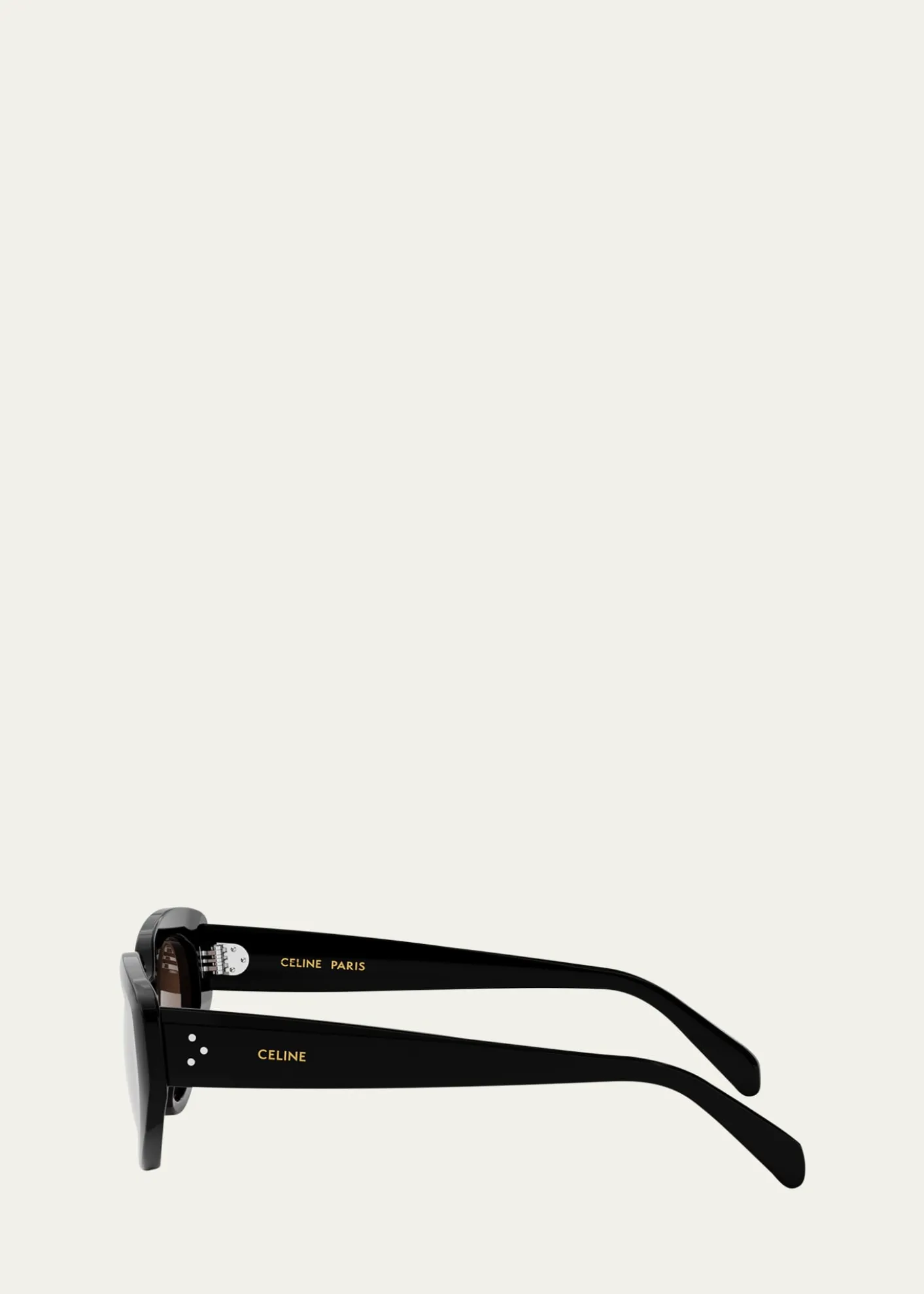CelineBold 3 Dots Acetate Cat-Eye Sunglasses