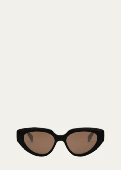 CelineBold 3 Dots Acetate Cat-Eye Sunglasses