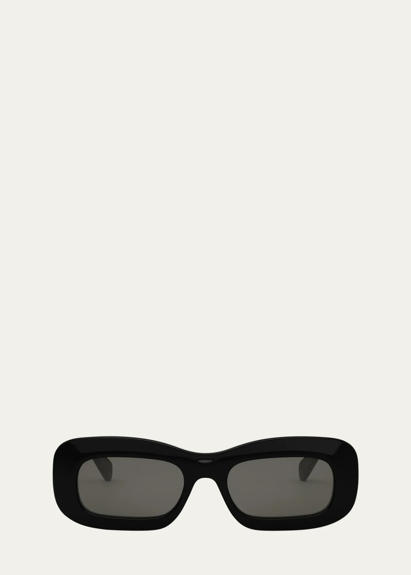 CelineBold 3 Dots Acetate Rectangle Sunglasses