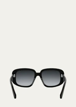 CelineBold 3 Dots Acetate Shield Sunglasses