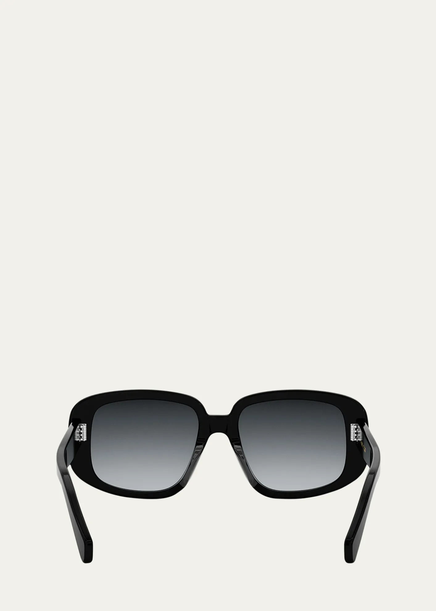 CelineBold 3 Dots Acetate Shield Sunglasses
