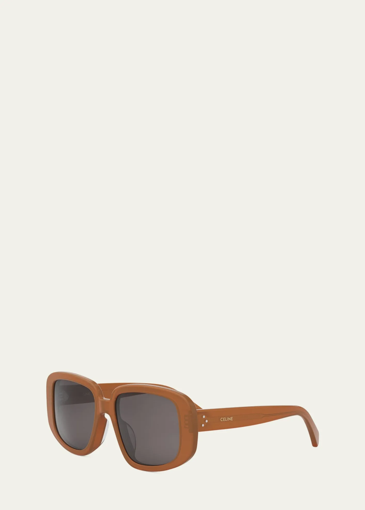 CelineBold 3 Dots Acetate Shield Sunglasses
