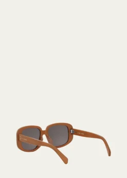 CelineBold 3 Dots Acetate Shield Sunglasses