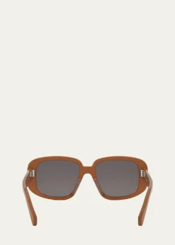 CelineBold 3 Dots Acetate Shield Sunglasses