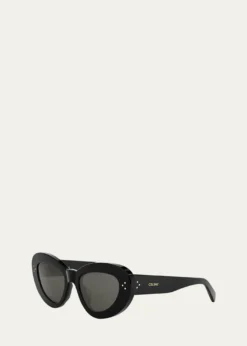 Celine3 Dots Cat Eye Sunglasses