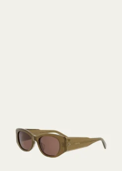 Celine3 Dots Oval Sunglasses