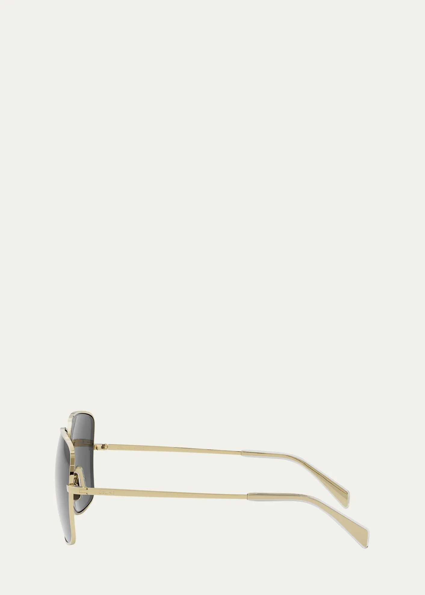 CelineEmbellished Triomphe Metal Square Sunglasses