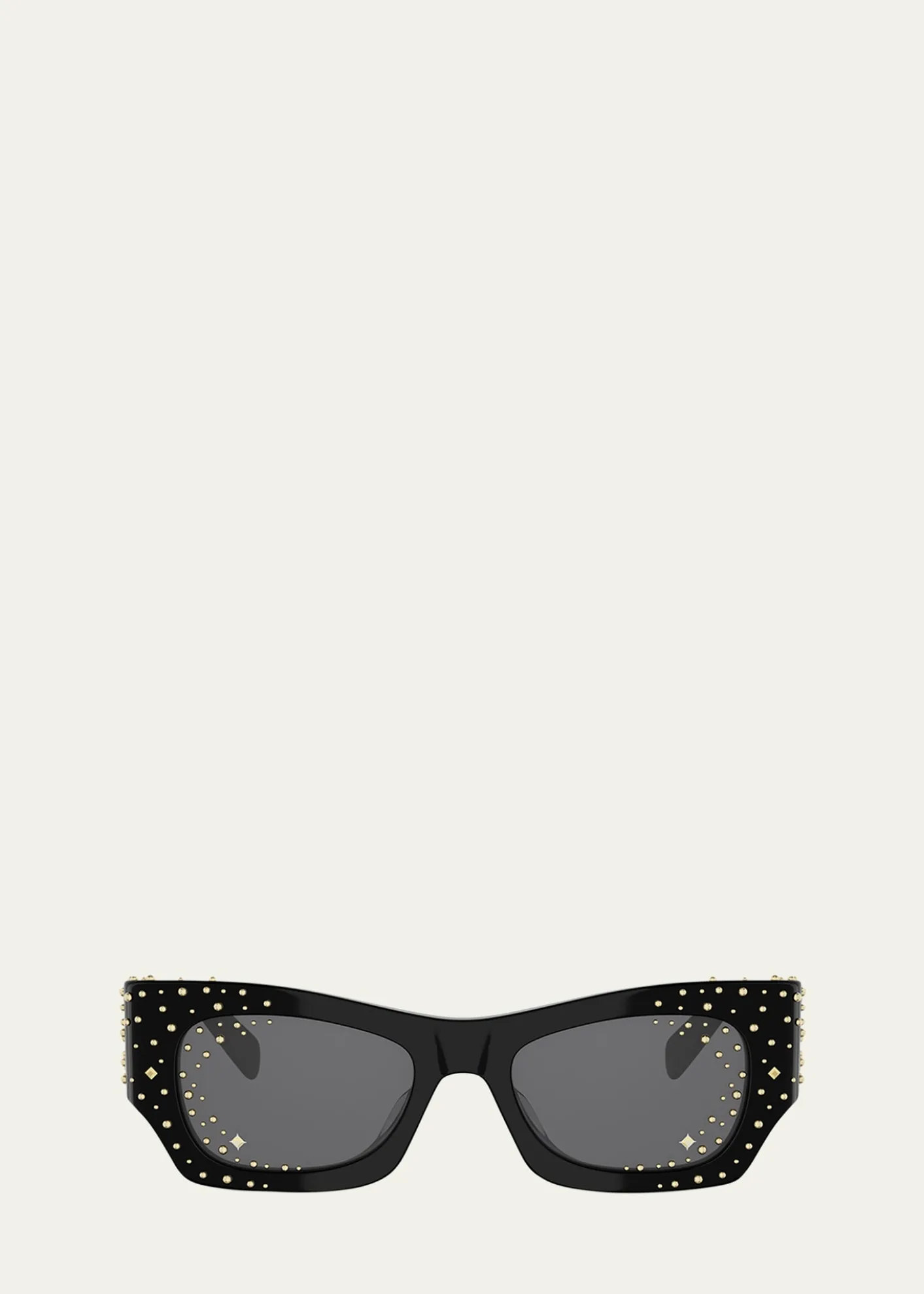CelineEmbellished Acetate Cat-Eye Sunglasses