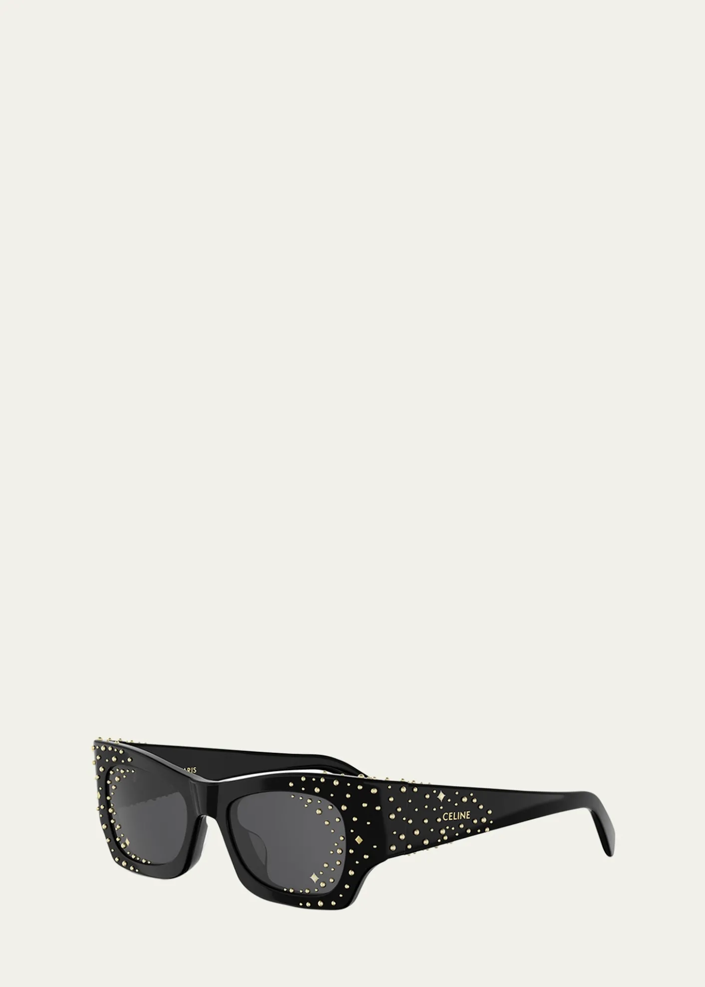 CelineEmbellished Acetate Cat-Eye Sunglasses
