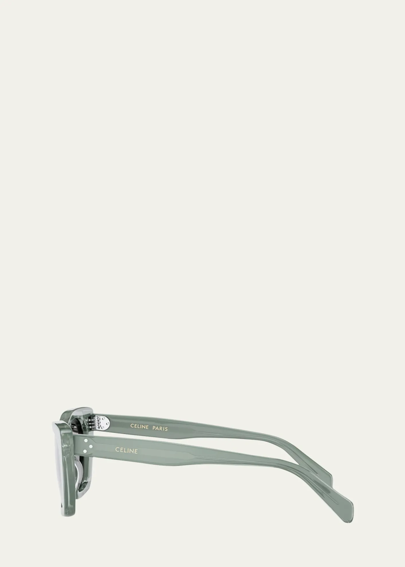 CelineLogo Acetate Cat-Eye Sunglasses