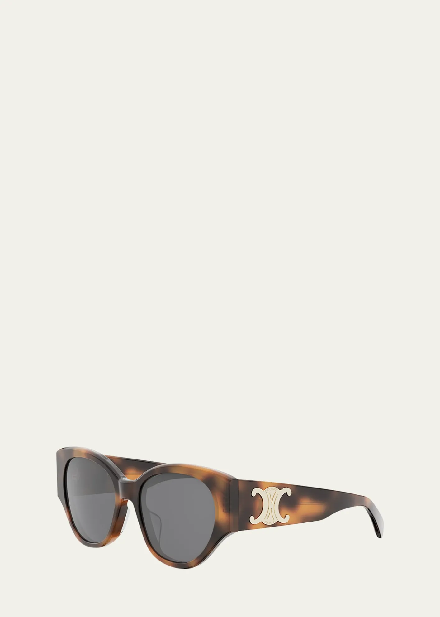 CelineMaxi Triomphe 55mm Butterfly Sunglasses