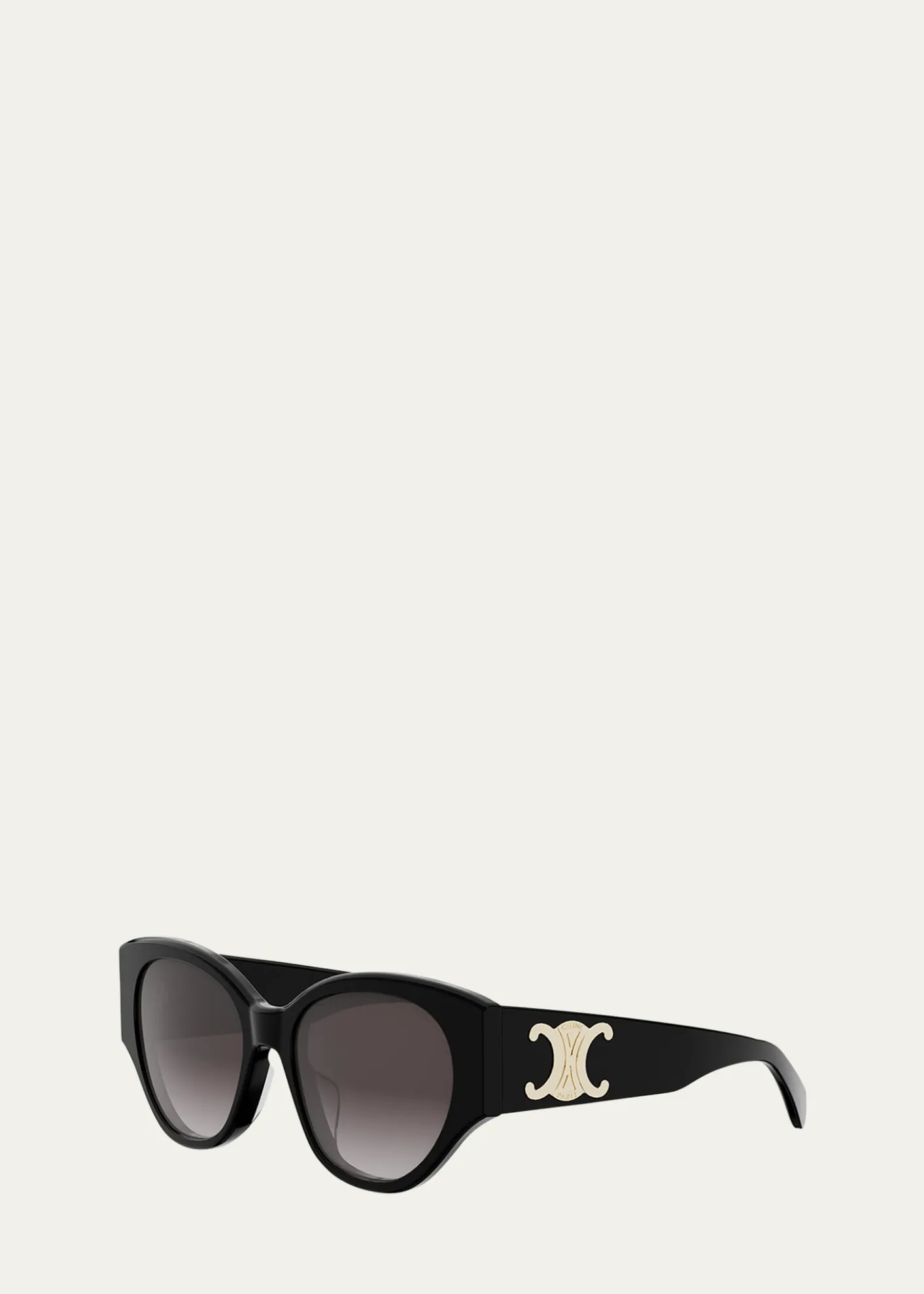 CelineMaxi Triomphe 55mm Butterfly Sunglasses